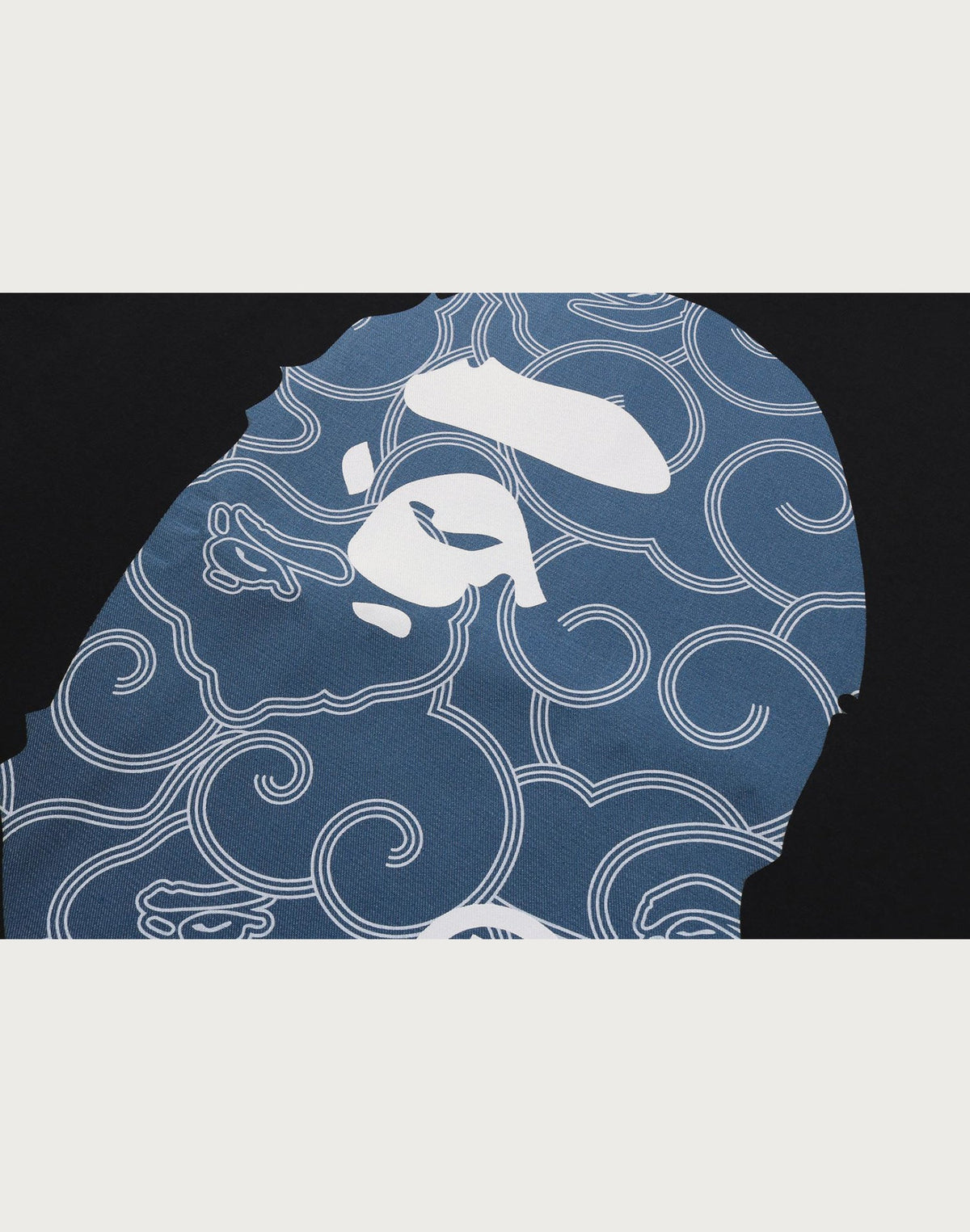 JAPANESE CLOUD CAMO BIG APE HEAD TEE MENS