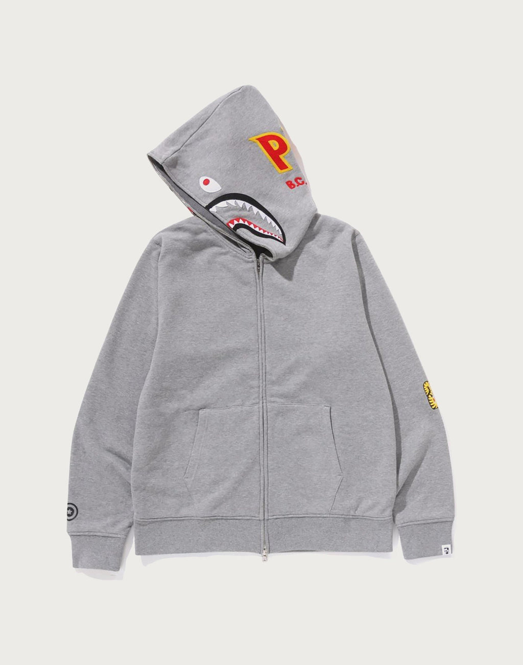 2ND SHARK FULL ZIP HOODIE MENS