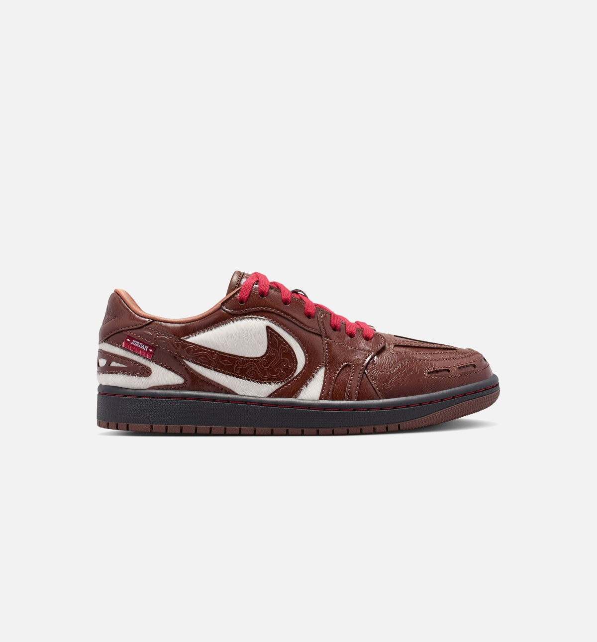 Air Jordan 1 Low Lunar New Year Women's Sneakers - Camellia Brown