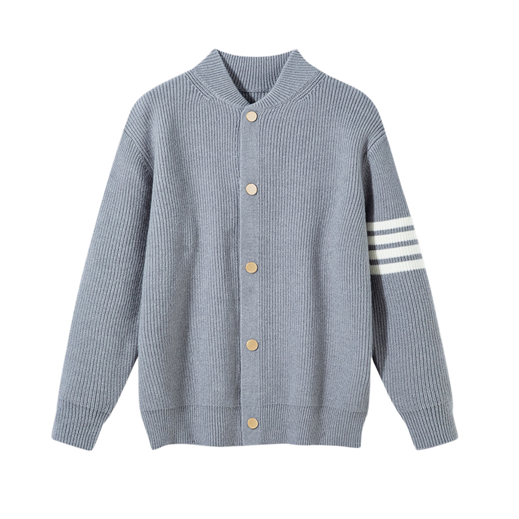 Single-Breasted Knit Sweater | Thom Browne
