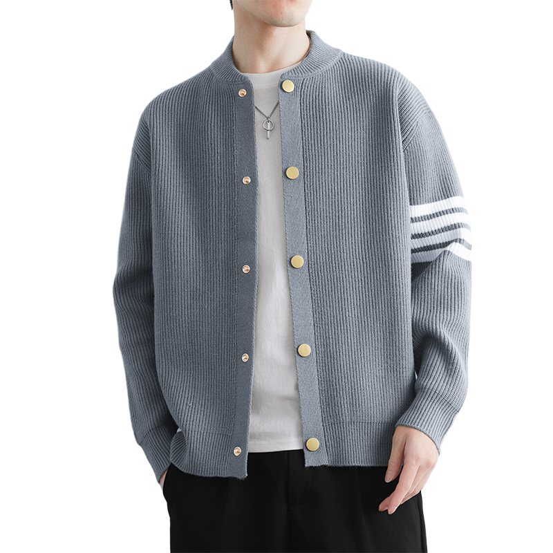 Single-Breasted Knit Sweater | Thom Browne