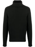 Palm Angels logo turtleneck jumper