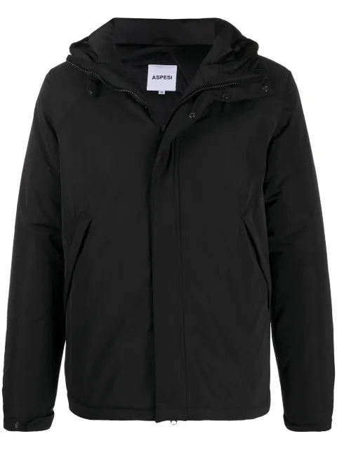 ASPESI hooded jacket with zip fastening