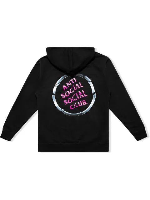 Anti Social Social Club Brake Check logo-print hoodie