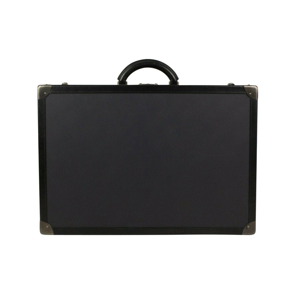 Blue Canvas 'Marco Polo' Hard Suitcase Luggage