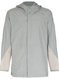 BYBORRE panelled hooded windbreaker