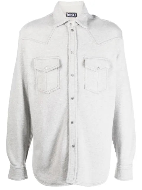 Diesel S-Ocean-E1 cotton shirt jacket