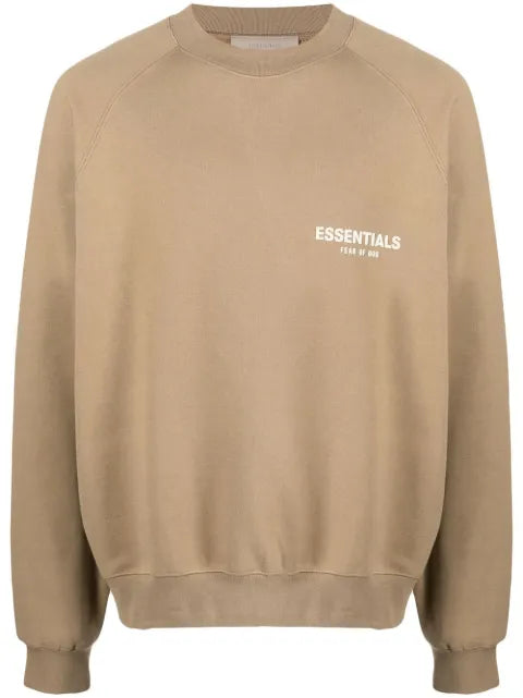 FEAR OF GOD ESSENTIALS logo-print crew-neck sweatshirt