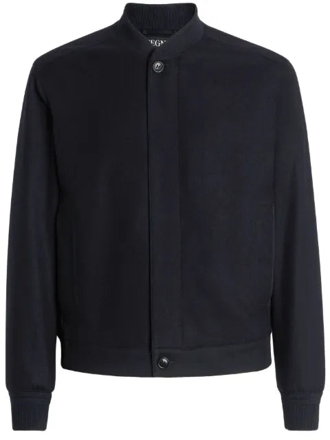 Zegna Oasi Elements cashmere bomber jacket