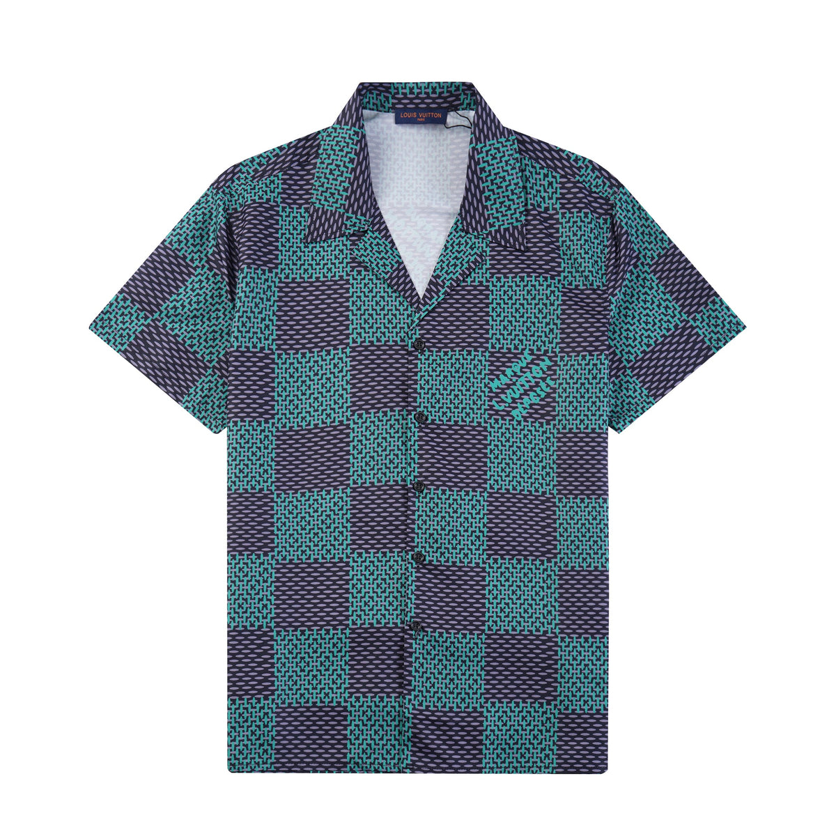 Embossed Logo Short Sleeve Shirt