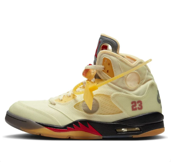 Air Jordan 5 x Off-White™ SP 'Sail' DH8565-100