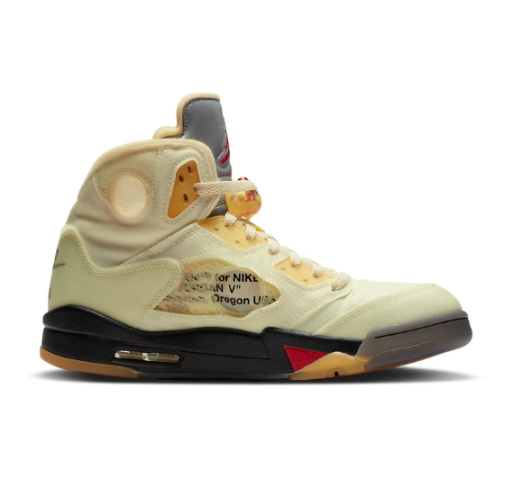 Air Jordan 5 x Off-White™ SP 'Sail' DH8565-100