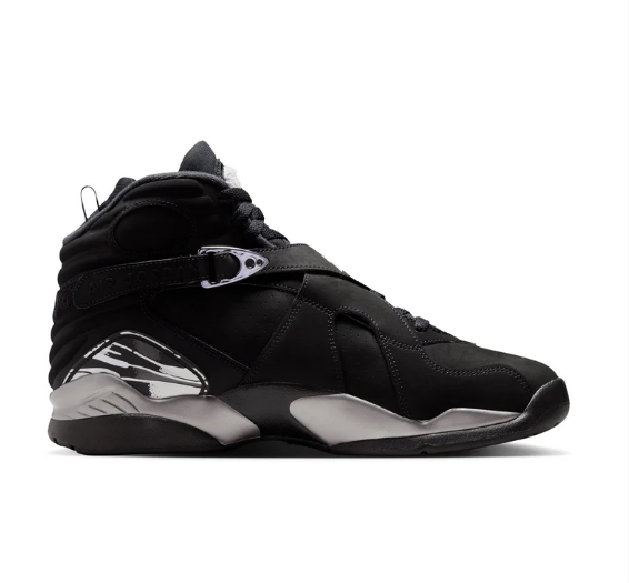 Air Jordan 8 Retro (Black/White/LT Graphite)