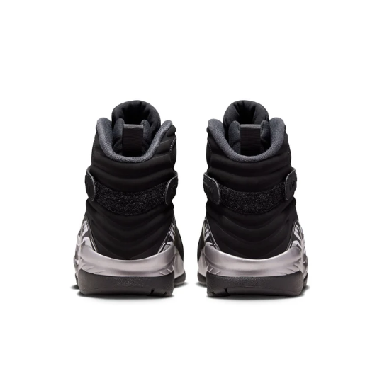 Air Jordan 8 Retro (Black/White/LT Graphite)