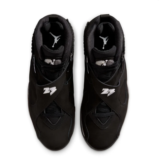 Air Jordan 8 Retro (Black/White/LT Graphite)