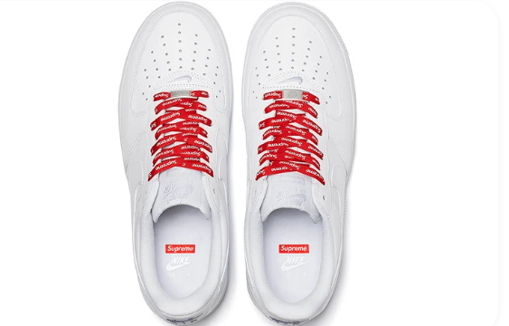 Nike x Supreme Air Force 1 Low 'Box Logo - White' CU9225-100