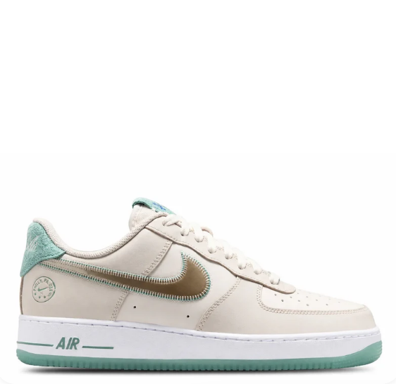 Nike Air Force 1 '07 'Philly' IV6205-104 (Light Orewood Brown/Phantom/Cannon/Metallic Gold Silk)
