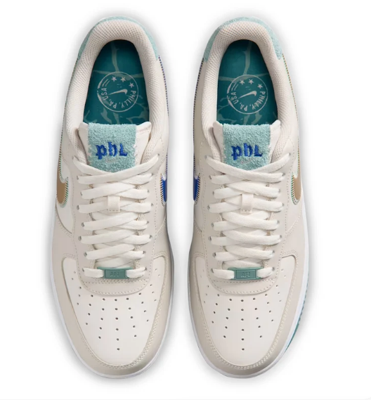 Nike Air Force 1 '07 'Philly' IV6205-104 (Light Orewood Brown/Phantom/Cannon/Metallic Gold Silk)