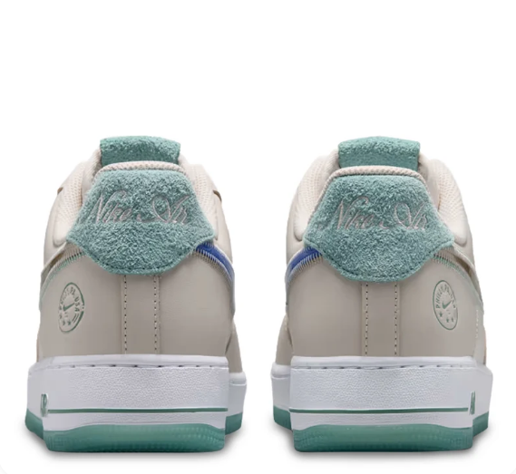 Nike Air Force 1 '07 'Philly' IV6205-104 (Light Orewood Brown/Phantom/Cannon/Metallic Gold Silk)