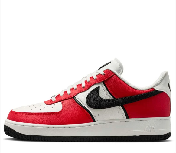 Nike Air Force 1 '07 LV8 (University Red/Black)