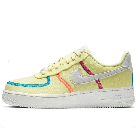 Nike Air Force 1 '07 Low LX (WMNS) 'Stitched Canvas - Life Lime' CK6572-700
