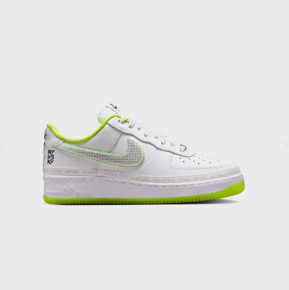 Nike Air Force 1 '07 (White/White/Barely Volt/Black)