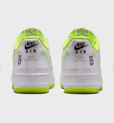 Nike Air Force 1 '07 (White/White/Barely Volt/Black)
