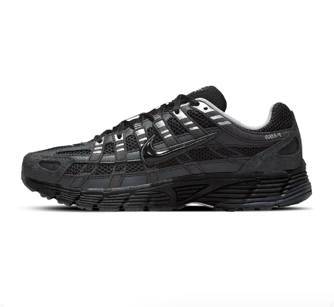 Nike P-6000 Suede (Anthracite/Black/Chrome/Metallic Silver)