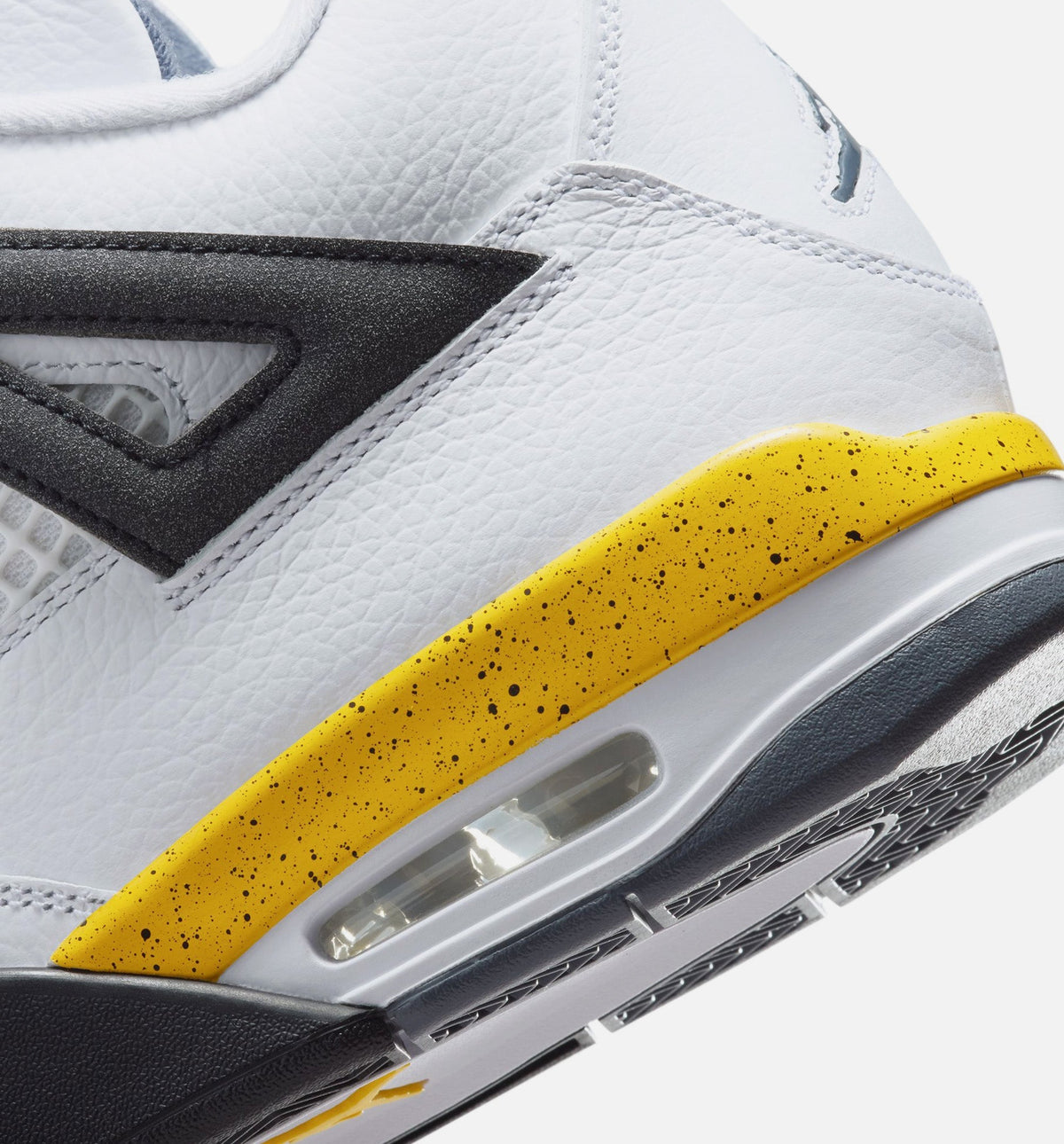 Air Jordan 4 Retro "Rare Air Tour Yellow" Men's Shoe – White/Dark Blue Grey/Black/Tour Yellow