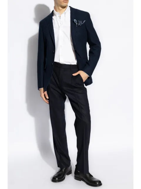 ETRO worked weave jersey jacket