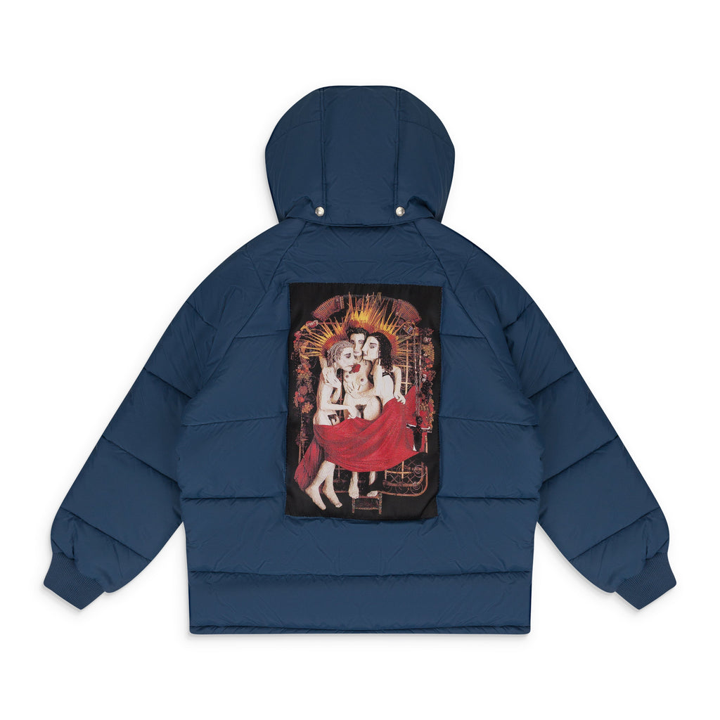 BLUE JANE'S ADDICTION MECHANICS PUFFER JACKET