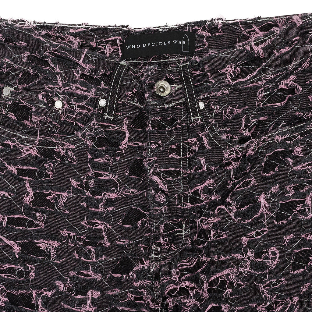 PINK HUSK STRAIGHT-FIT JEANS