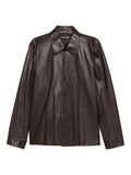 OUR LEGACY leather overshirt
