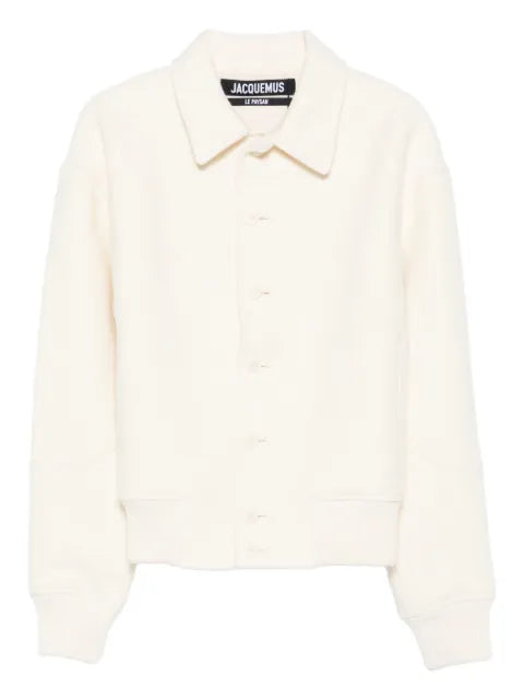 Jacquemus felt wool bomber jacket