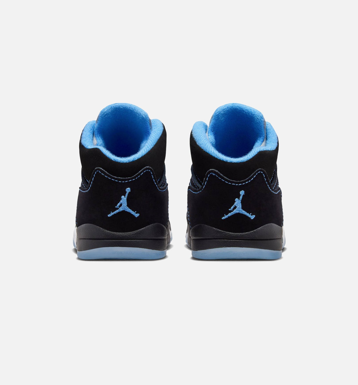 Air Jordan 5 Retro Black Carolina Infant & Toddler Lifestyle Shoes - Black/University Blue/White