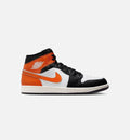 Air Jordan 1 Mid Men's Lifestyle Shoes - Starfish/White/Sail/Black