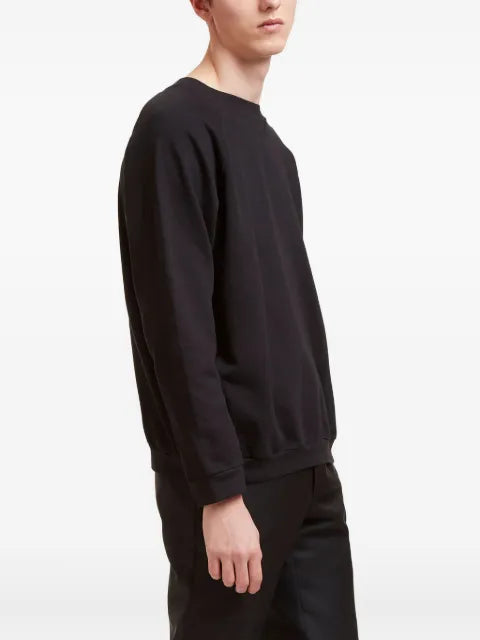 Aiezen raglan-sleeve crew-neck sweater