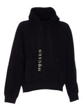 Alexander McQueen logo-print kangaroo-pocket hoodie