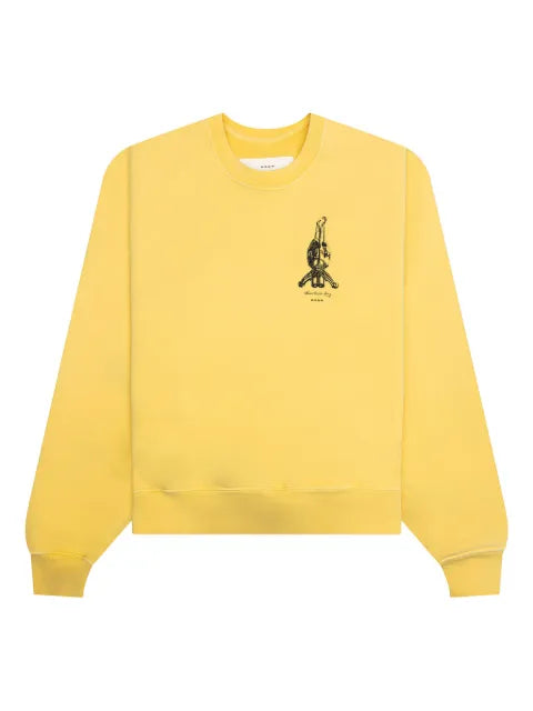 D-R-G-N Bones skull crew-neck sweatshirt