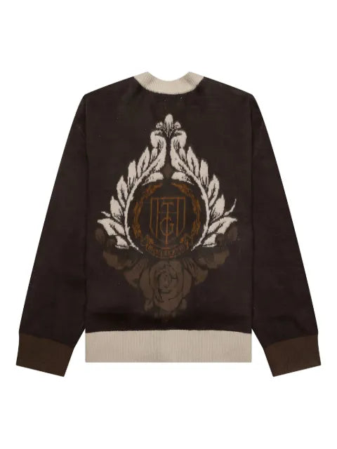 Honor The Gift jacquard wool cardigan