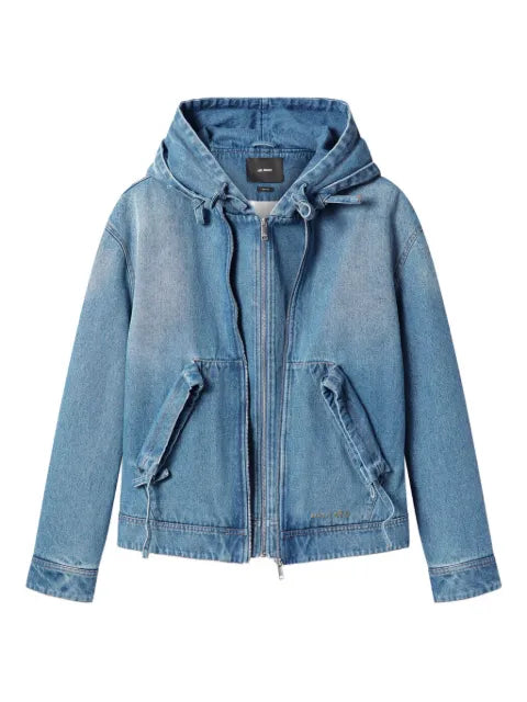 Axel Arigato hooded denim jacket