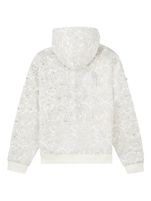 BIRTH OF ROYAL CHILD Cashew Blossom pearl-embellished hoodie