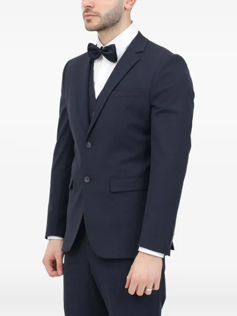 SELECTED notched-lapel blazer