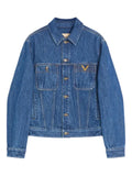 Valentino Garavani denim jacket with VGold
