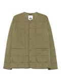 adidas quilted buttoned jacket