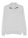 Brunello Cucinelli long-sleeve polo sweater