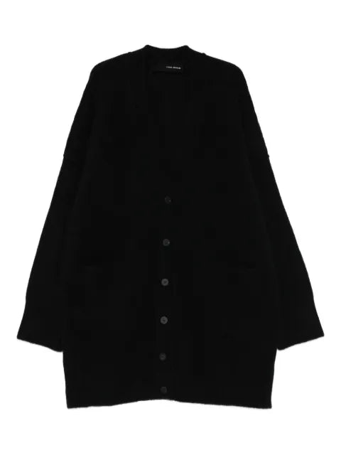 Isabel Benenato knitted cardi-coat