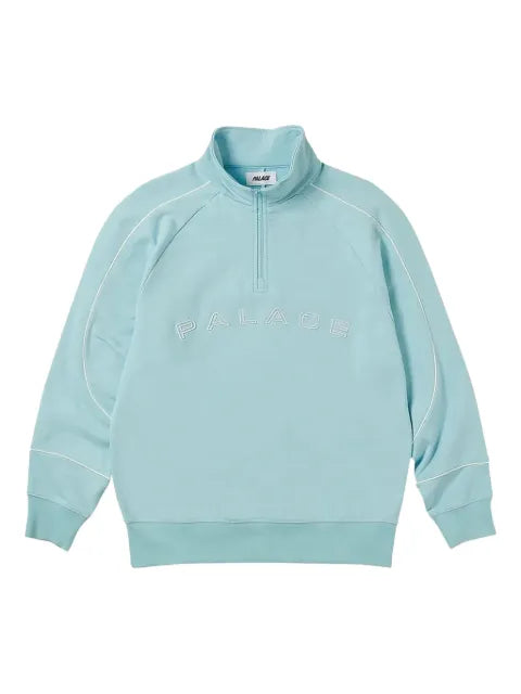 Palace piped zip-up sweatshirt