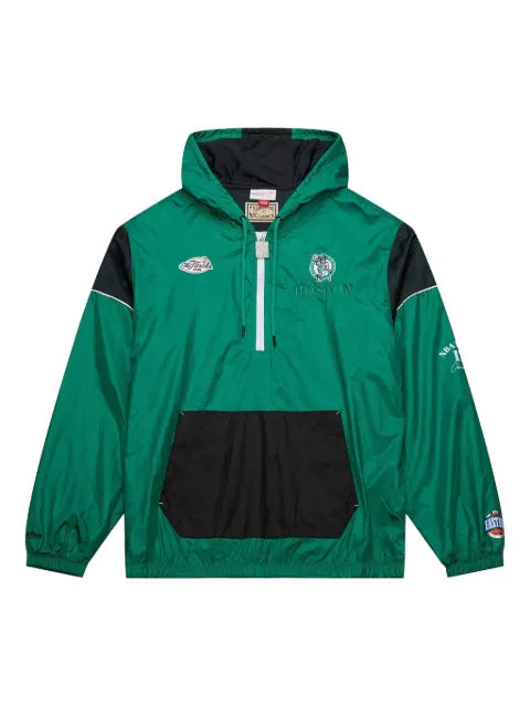 Mitchell & Ness Boston Celtics Kelly Green Team OG 3.0 half-zip jacket