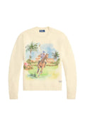 Polo Ralph Lauren printed crew neck sweater